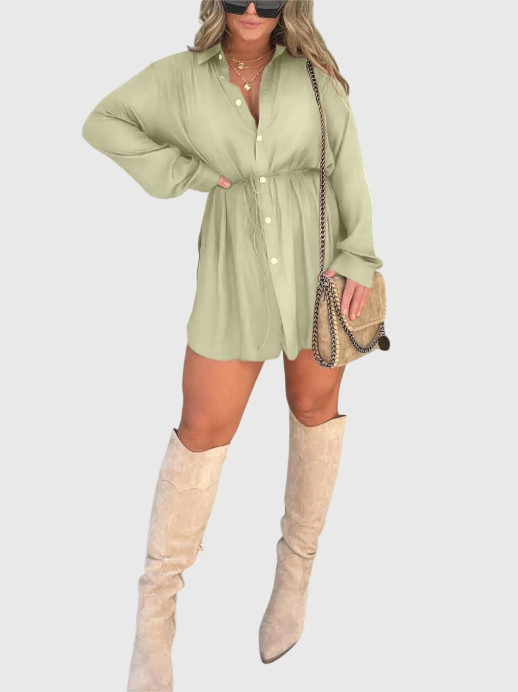 Jamie | Elegant Romper Dress