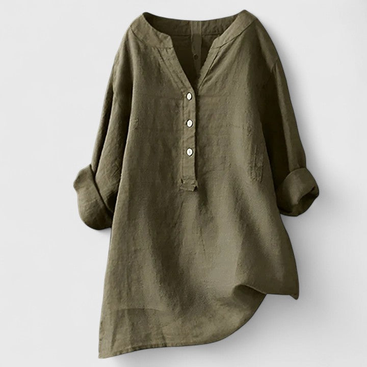 Jamie | Elegant Button-Front Shirt