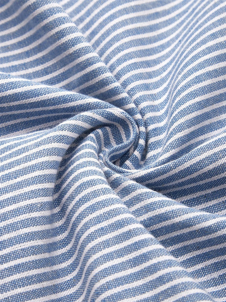Jamie | Striped Midi Dress.