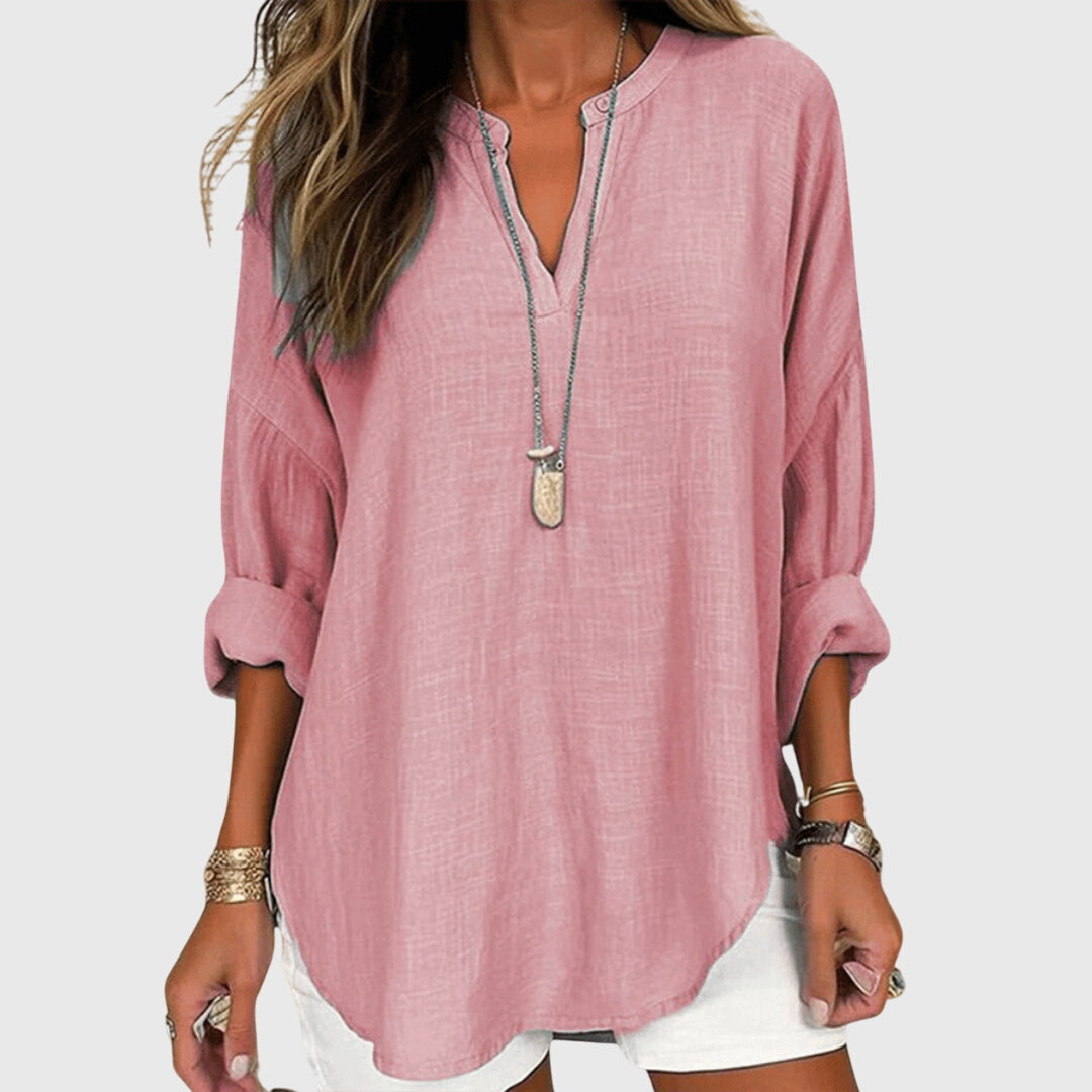 Jamie | Flowy Elegant Beach Shirt