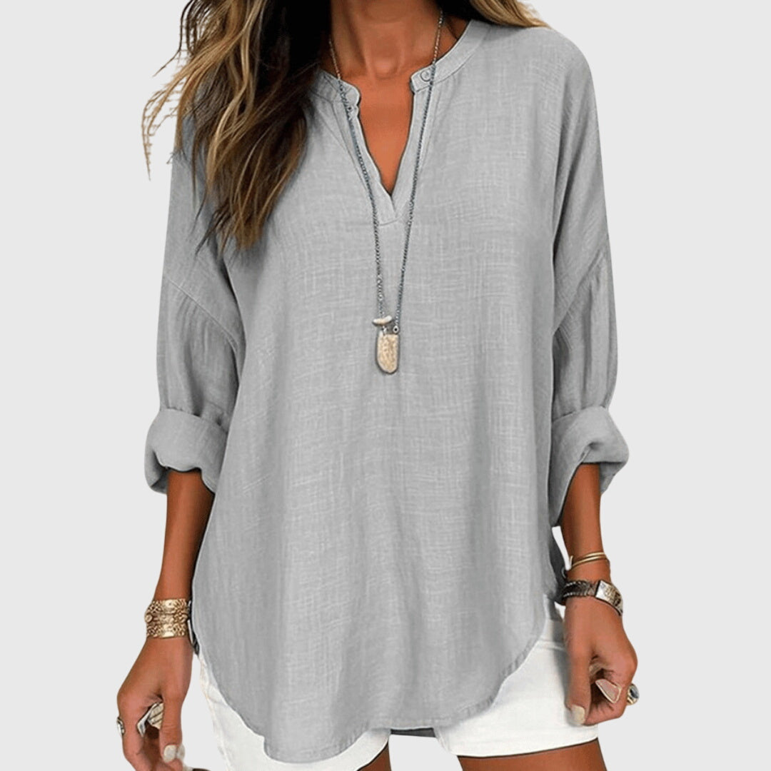 Jamie | Flowy Elegant Beach Shirt