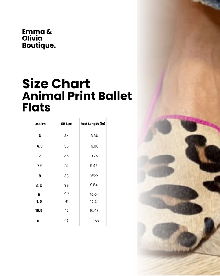 Evelyn | Women's Leopard Print Ballet Flats