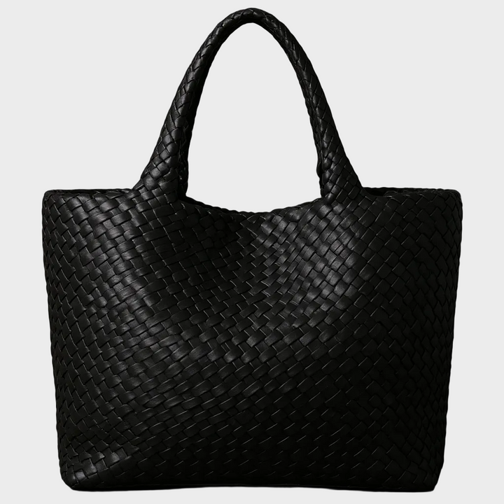 Yana Handwoven Leather Tote