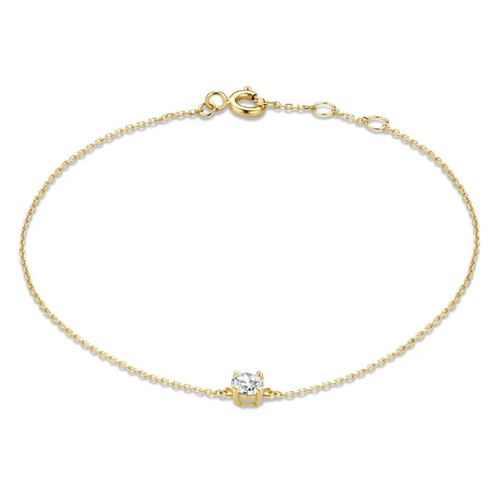Jamie | Bracelet with Moissanite Stones in 14k Gold