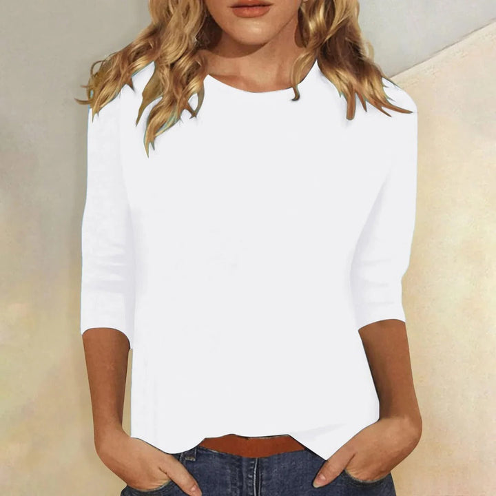 Stella | Women's Crew Neck 3/4 Sleeve Top