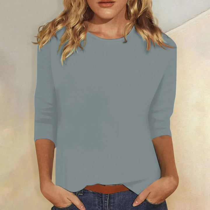 Stella | Women's Crew Neck 3/4 Sleeve Top