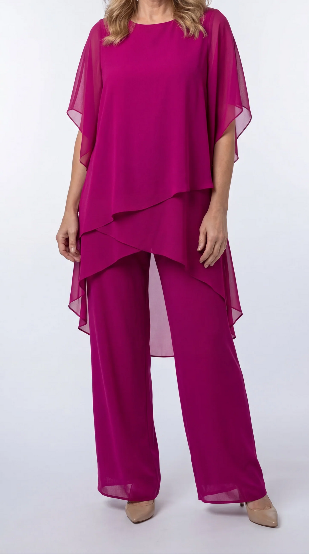 Elara | Two-Piece Palazzo Set — Relaxed Fit That Flatters Every Figure