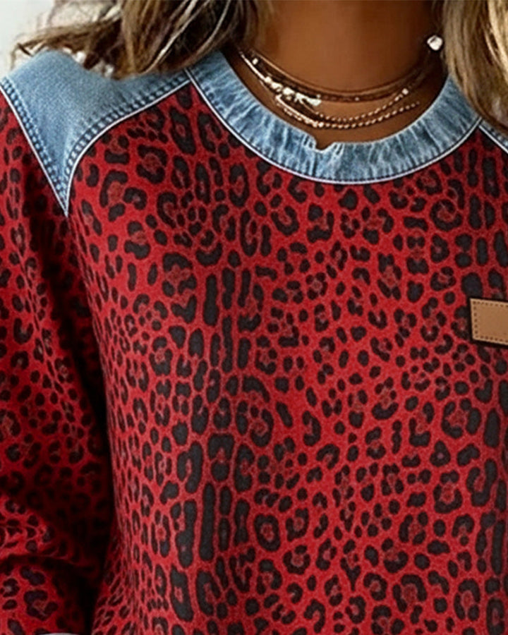 Thalassa | Leopard Print Sweatshirt