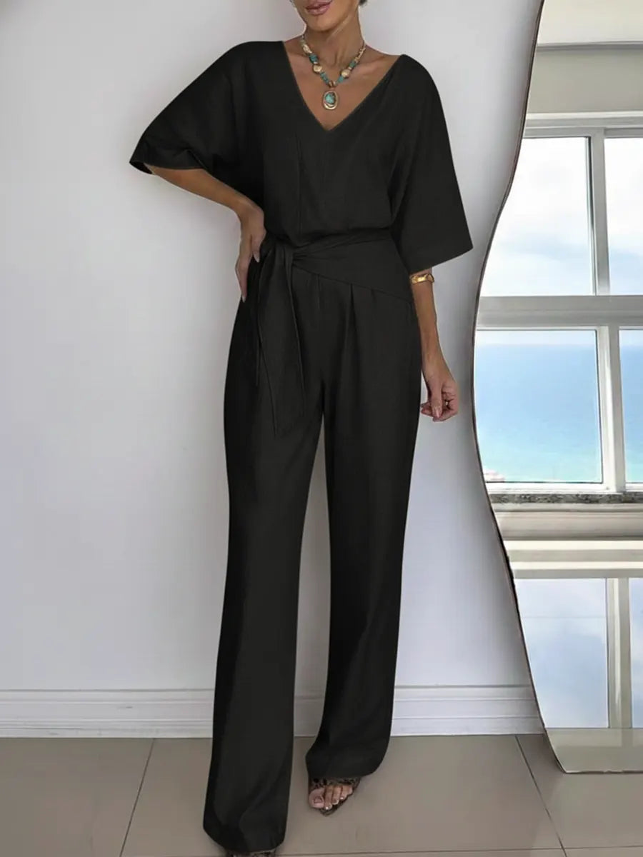 Maya™ | Linen Cotton Effortless Two-Piece Set