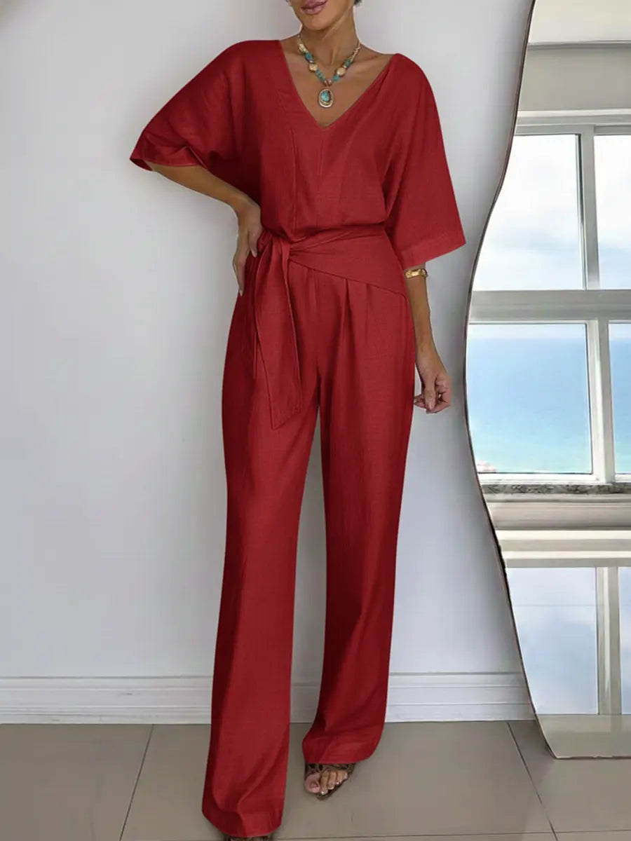 Maya™ | Linen Cotton Effortless Two-Piece Set