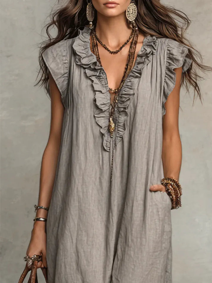 Camellia | Long Bohemian Dress