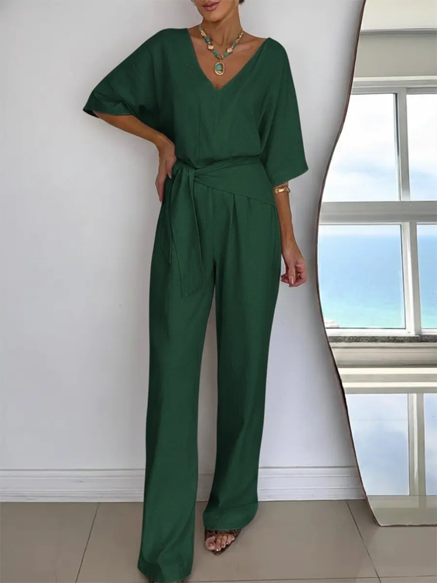 Maya™ | Linen Cotton Effortless Two-Piece Set