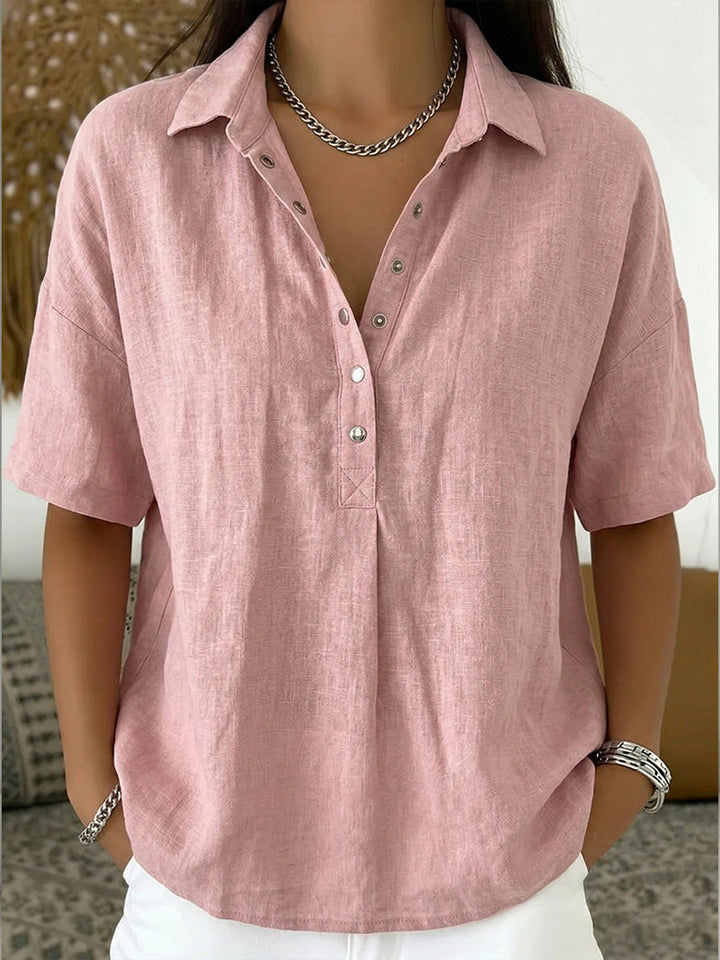Noa™ | Essential Linen Blouse