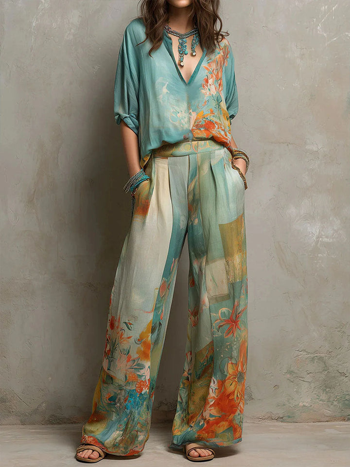 Chiara | Elegant Floral Set