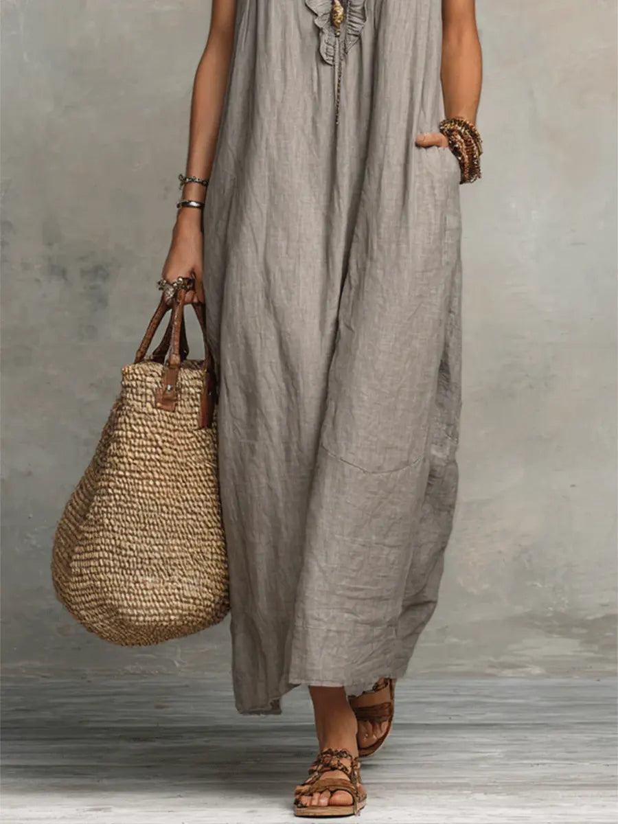 Camellia | Long Bohemian Dress
