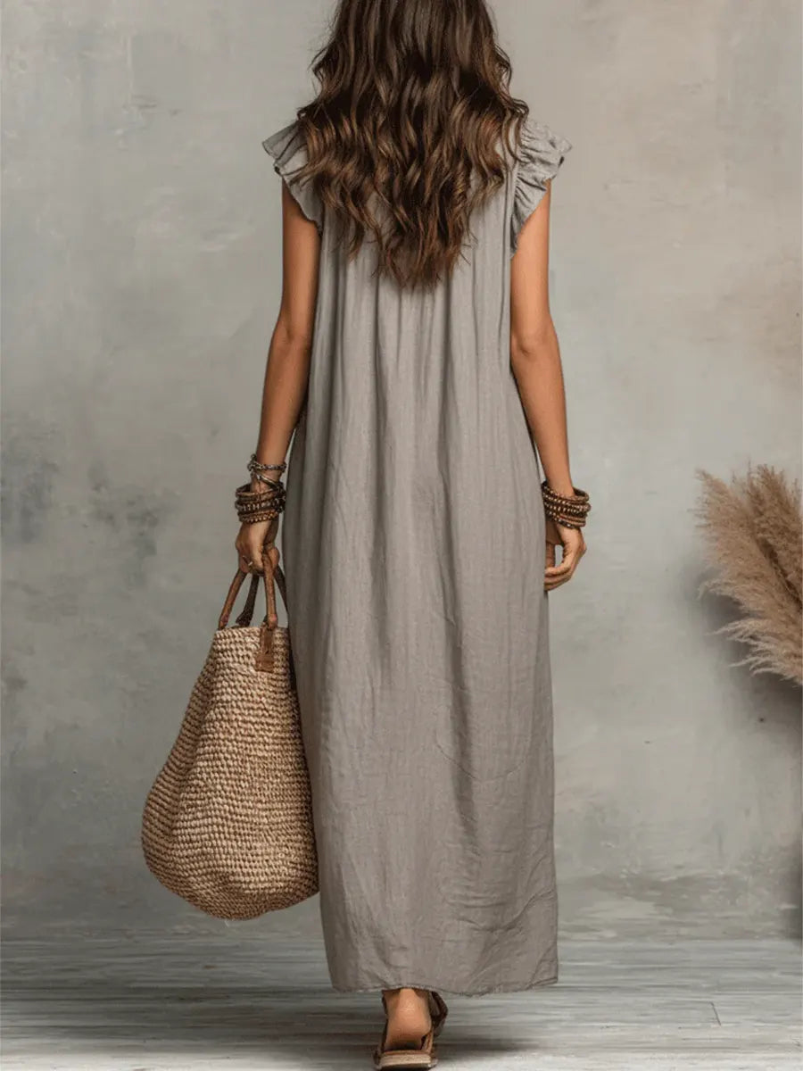 Camellia | Long Bohemian Dress