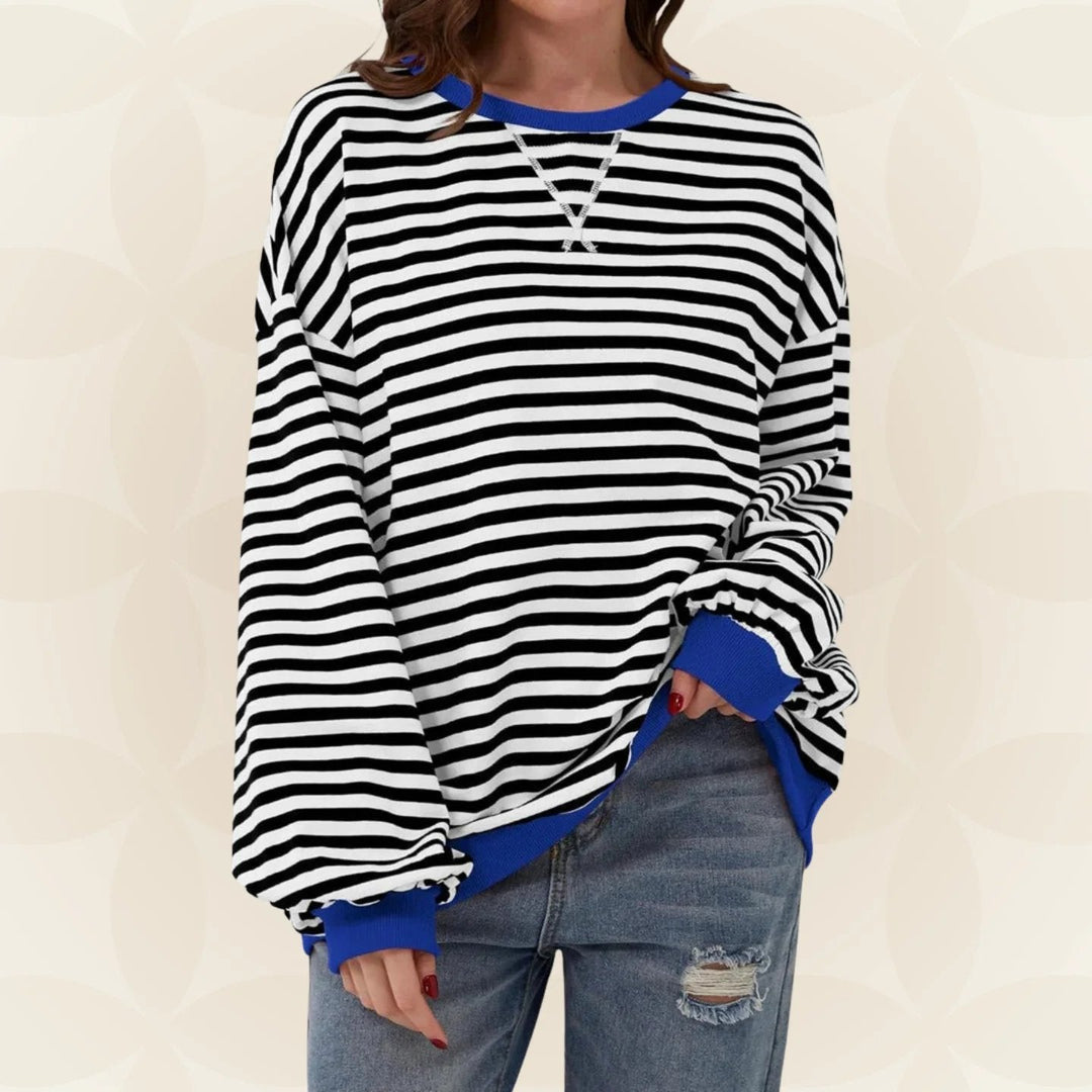 Juliana | Casual Striped Top