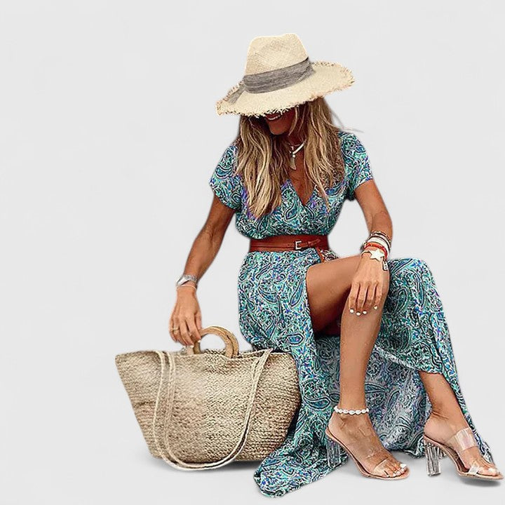Jamie | Stylish Boho Maxi Dress
