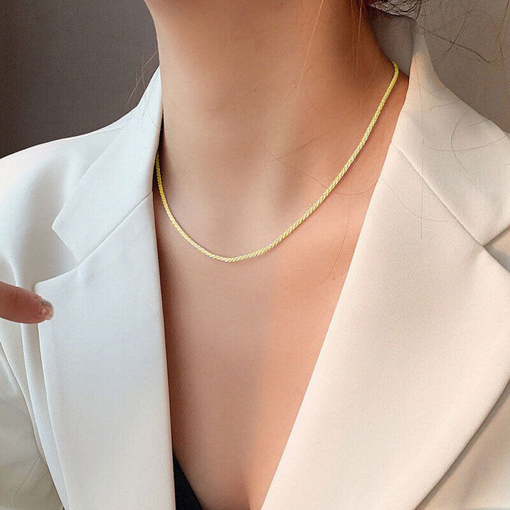 Jamie | Beach Necklace 18K Gold