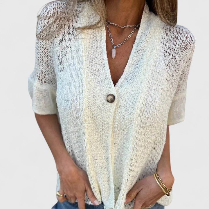 Jamie | Elegant Knitted Shirt