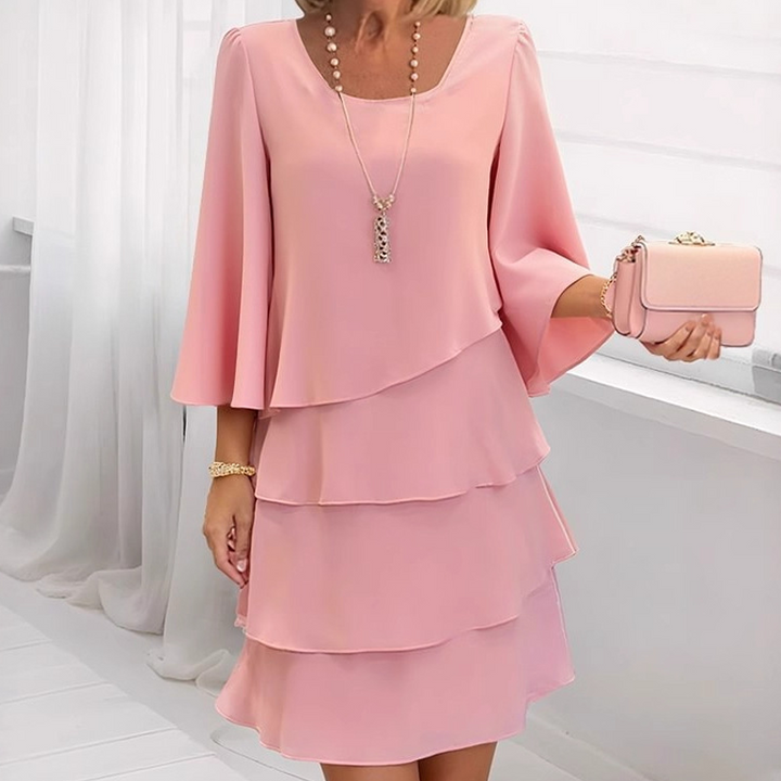 Amélie™ | Elegant Layered Flow Dress
