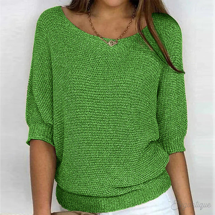 Evelyn | Elegant Knit Sweater