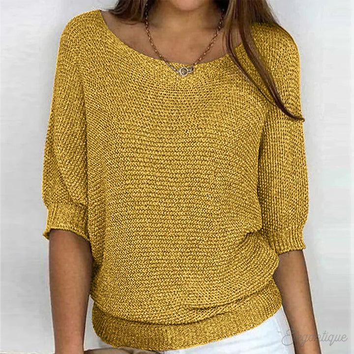 Evelyn | Elegant Knit Sweater