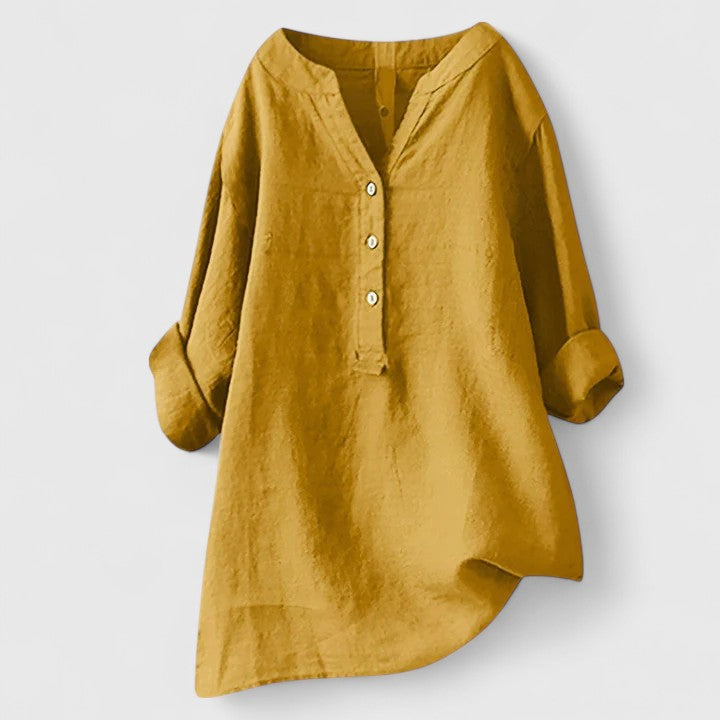 Jamie | Elegant Button-Front Shirt